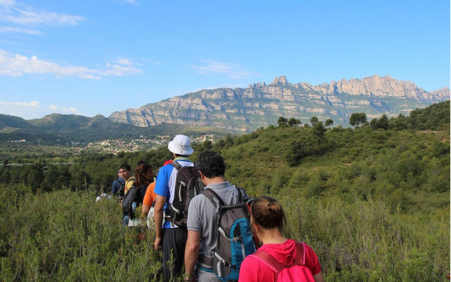 Desplazamiento a Montserrat